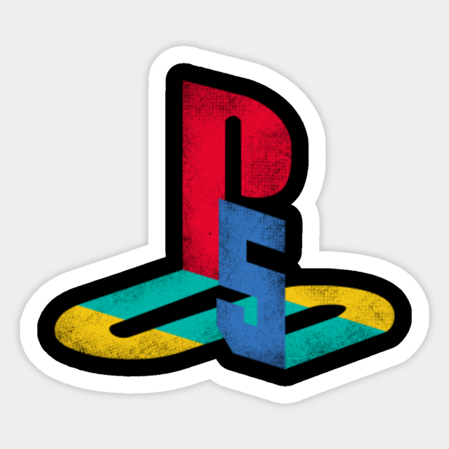 PS5 Classic Playstation Sticker TeePublic